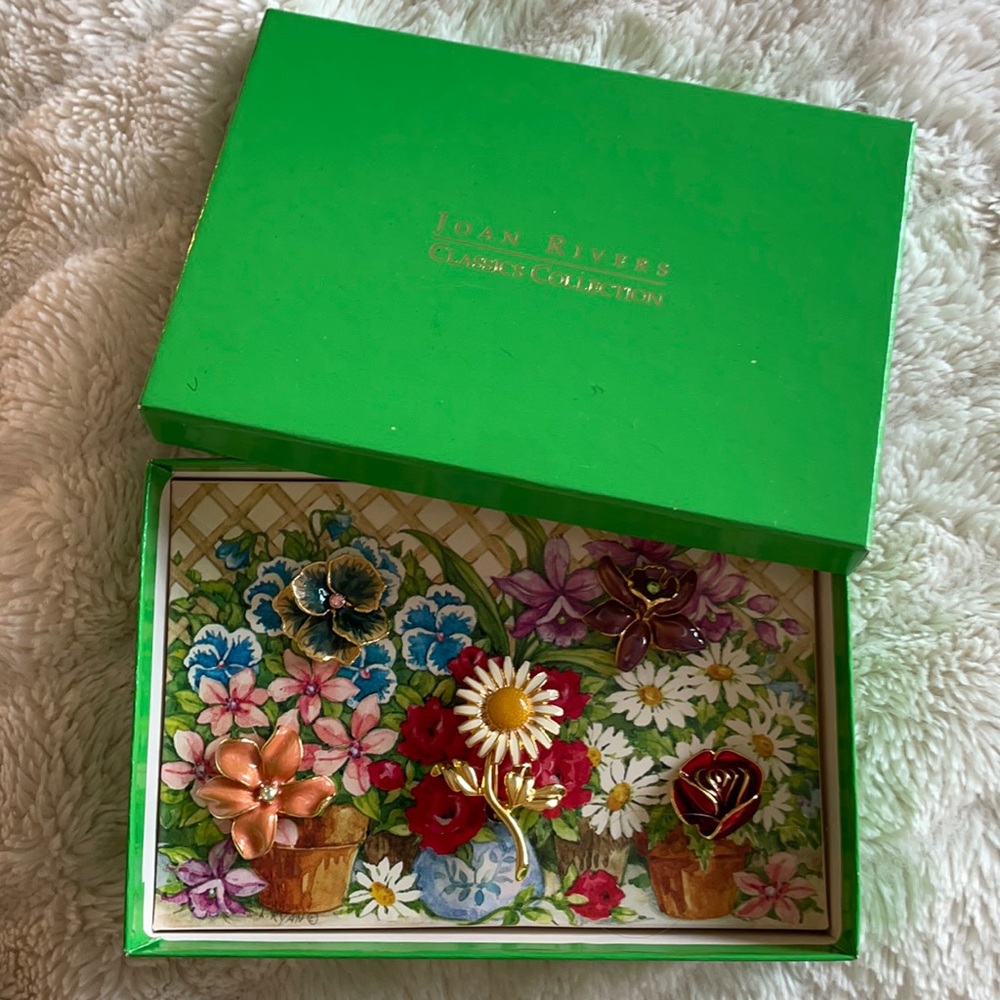 VINTAGE JOAN RIVERS COLLECTION PIN SET